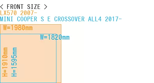 #LX570 2007- + MINI COOPER S E CROSSOVER ALL4 2017-